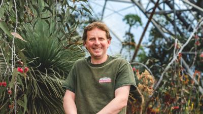 Gardener Colin Skelly